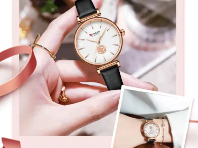 Sophisticated Curren Women’s Watch 9078AM 1