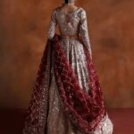 Ayesha’s Antique Beige & Wine Bridal Dress 4