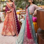 Ayesha’s Aqua Blue Wedding Lehenga