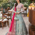 Ayesha’s Aqua Blue Wedding Lehenga 3