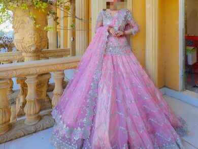 Ayesha’s Baby Pink Wedding Dress