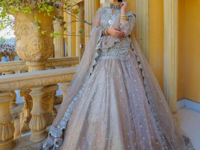 Ayesha’s Champagne Gold Wedding Dress