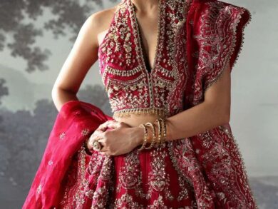 Ayesha’s Crimson Red Bridal Dress 2