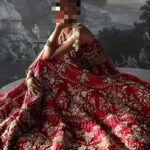 Ayesha’s Crimson Red Bridal Dress 3