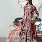 Ayesha's Crimson Red Party Dress 1