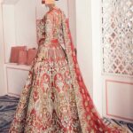 Ayesha’s Dazzling Scarlet Red Bridal Dress 2