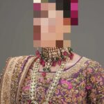 Ayesha's Deep Aubergine Party Dress 1