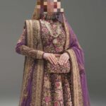 Ayesha's Deep Aubergine Party Dress 3