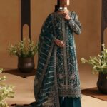 Ayesha’s Deep Teal Green Wedding Dress 3