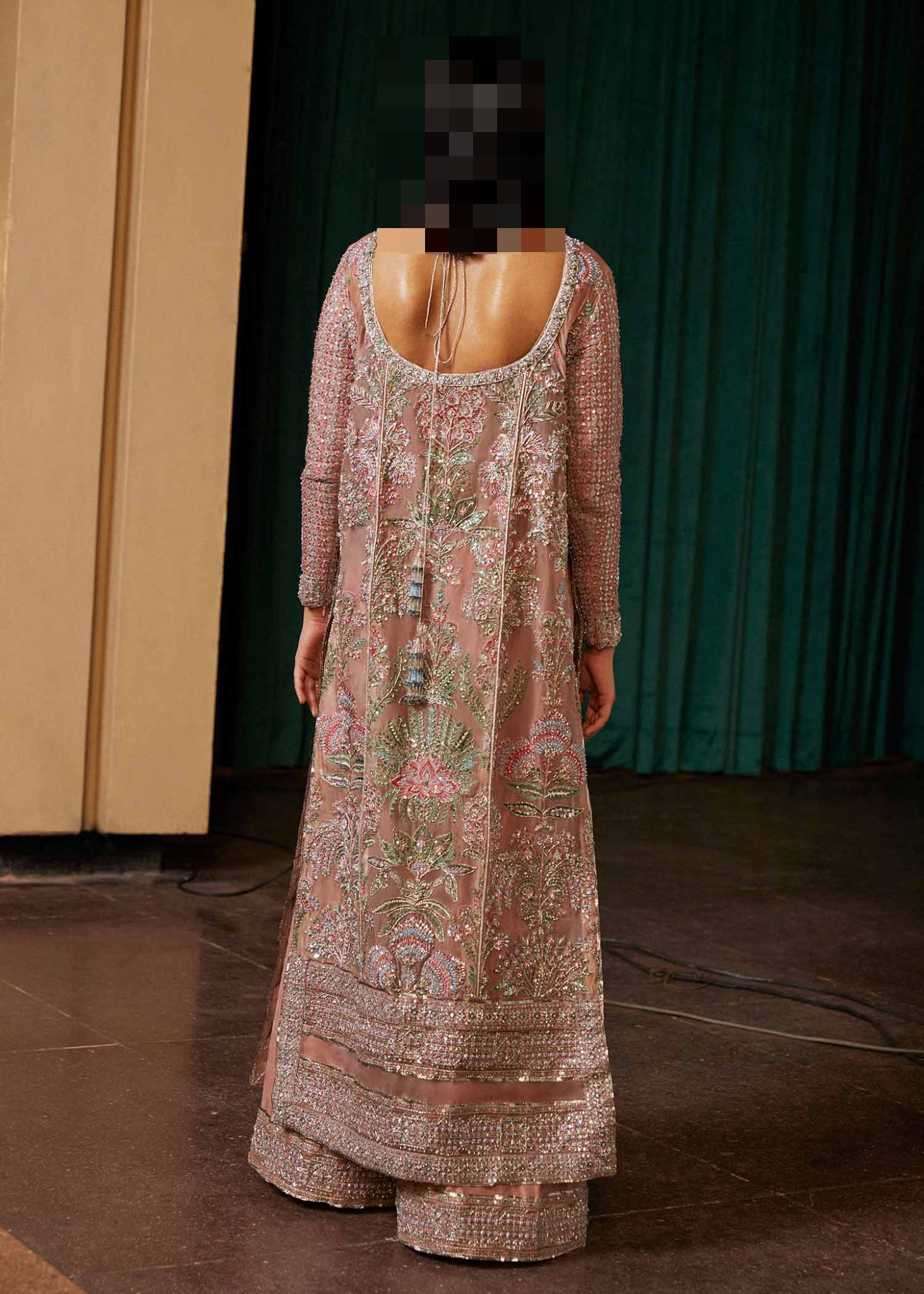 Ayesha’s Dusty Rose Peach Party Dress 2 Ayesha’s Dusty Rose Peach Party Dress 2