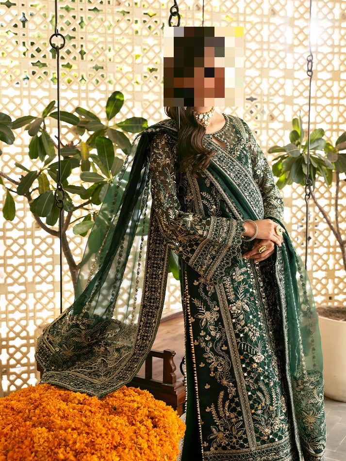 Ayesha’s Emerald Green Wedding Dress 1 Ayesha’s Emerald Green Wedding Dress 1