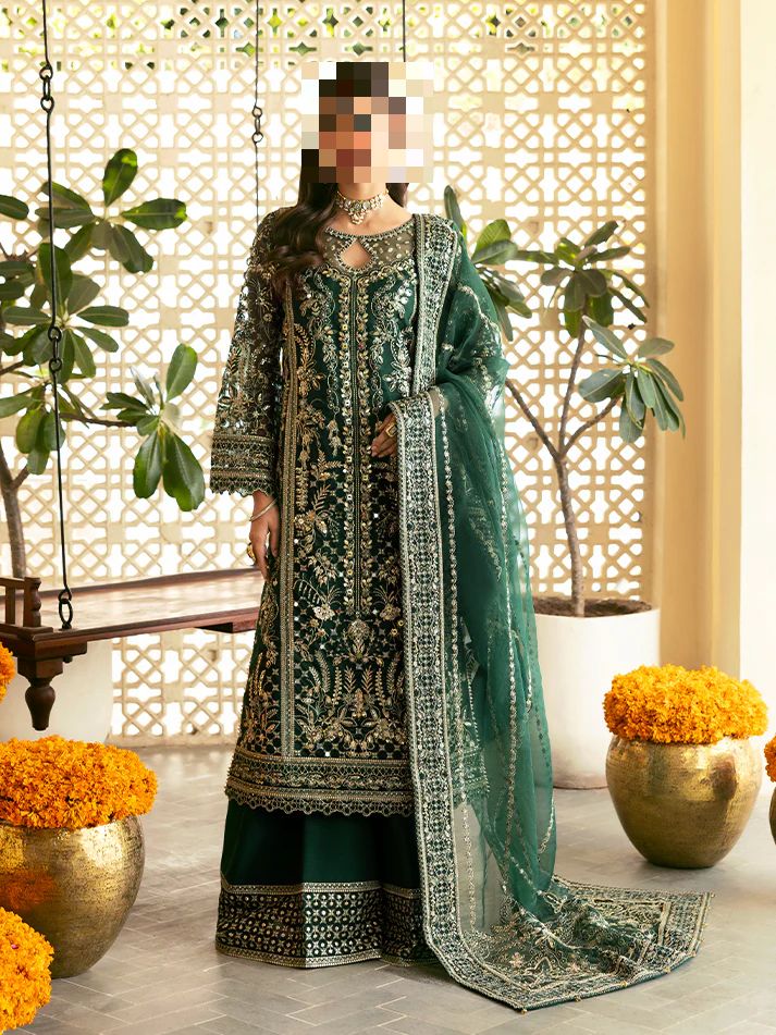 Ayesha’s Emerald Green Wedding Dress 3 Ayesha’s Emerald Green Wedding Dress 3