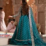 Ayesha's Emerald Teal Party Dress 1