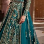 Ayesha's Emerald Teal Party Dress