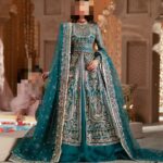 Ayesha's Emerald Teal Party Dress 2