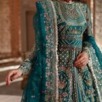 Ayesha's Emerald Teal Party Dress 3