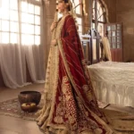 Ayesha’s Enchanting Ivory Bridal Dress 4