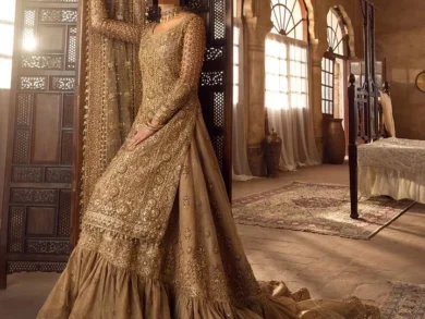 Ayesha’s Enchanting Ivory Bridal Dress 5