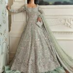 Ayesha’s Enchanting Sage Green Bridal Dress 1