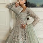 Ayesha’s Enchanting Sage Green Bridal Dress