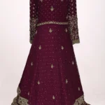 Ayesha's Farshi Lehenga Magenta 2