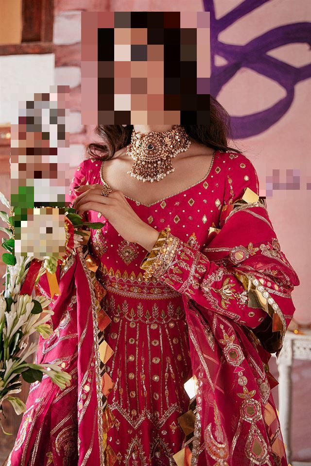 Ayesha’s Fuchsia Pink Party Dress Ayesha’s Fuchsia Pink Party Dress