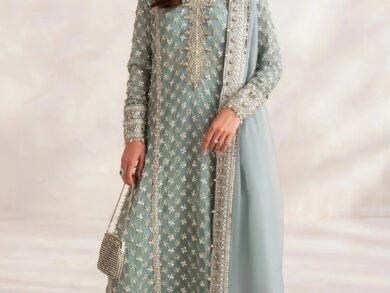 Ayesha’s Glamorous Mint Green Party Dress 2