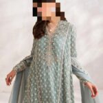 Ayesha’s Glamorous Mint Green Party Dress 4