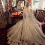 Ayesha’s Graceful Champagne Ivory Bridal Dress 1