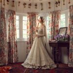 Ayesha’s Graceful Champagne Ivory Bridal Dress 3