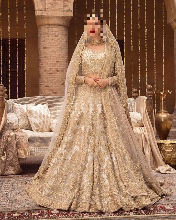 Ayesha’s Graceful Cream Bridal Dress 4 Ayesha’s Graceful Cream Bridal Dress 4