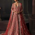 Ayesha’s Graceful Rust Bridal Dress 1