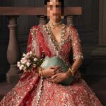 Ayesha’s Graceful Rust Bridal Dress