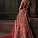 Ayesha’s Graceful Rust Bridal Dress 2