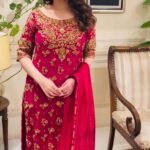 Ayesha’s Hot Pink Party Dress 1