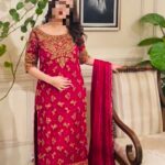 Ayesha’s Hot Pink Party Dress