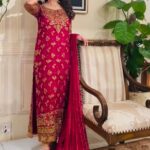 Ayesha’s Hot Pink Party Dress 2