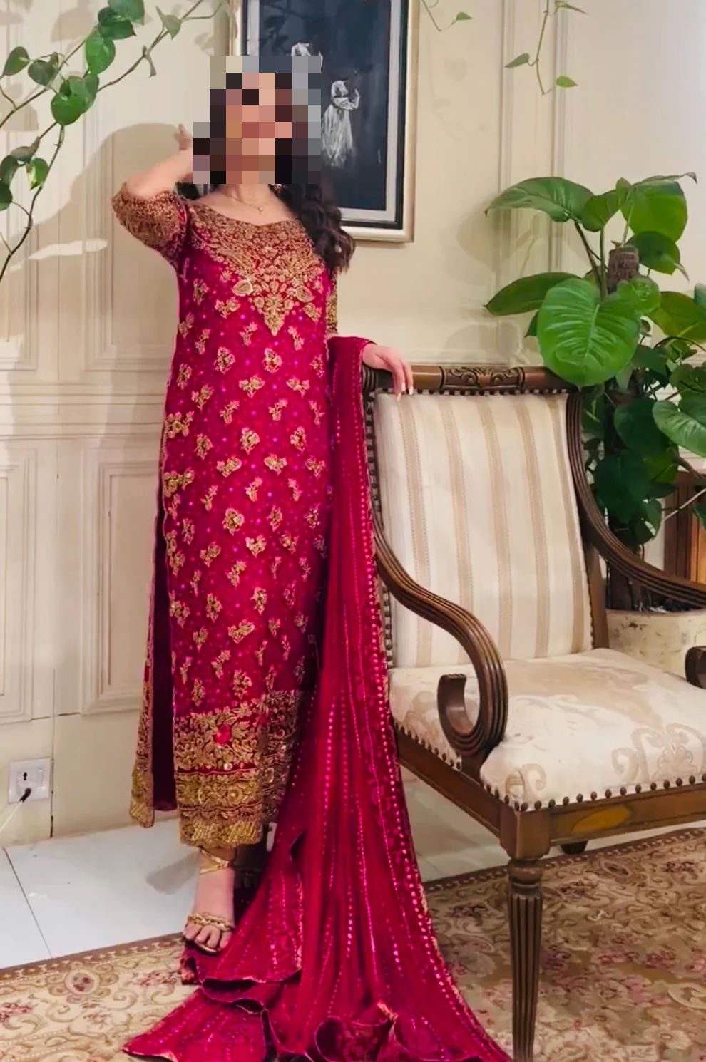 Ayesha’s Hot Pink Party Dress 2 Ayesha’s Hot Pink Party Dress 2