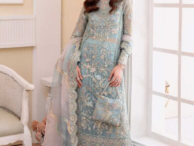 Ayesha’s Ice Blue Party Dress 2