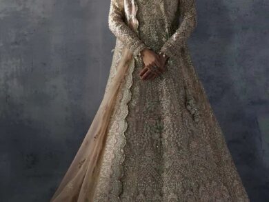 Ayesha’s Ivory Champagne Bridal Dress