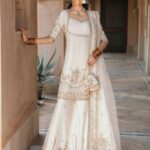 Ayesha’s Ivory Cream Party Dress 2