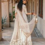 Ayesha’s Ivory Cream Party Dress 3