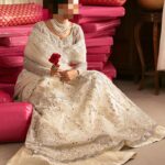 Ayesha’s Ivory Embroidered Wedding Wear 1