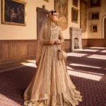 Ayesha’s Luminous Golden Bridal Dress 4