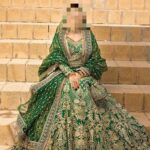 Ayesha’s Majestic Emerald Green Bridal Dress 2