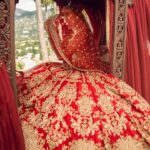 Ayesha’s Majestic Royal Red Bridal Dress 1