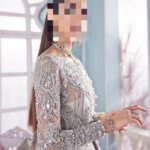 Ayesha’s Majestic Silver Ivory Bridal Dress 2