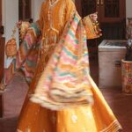 Ayesha’s Marigold Mustard Party Dress