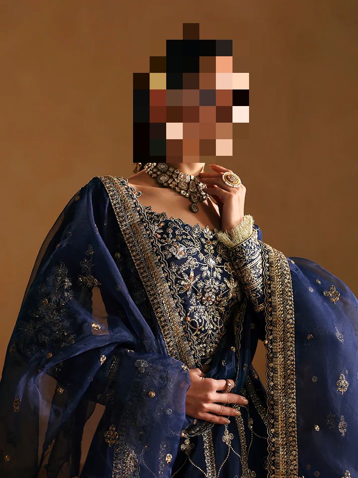 Ayesha’s Midnight Blue Wedding Dress 3 Ayesha’s Midnight Blue Wedding Dress 3