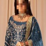 Ayesha’s Midnight Sapphire Party Dress 1